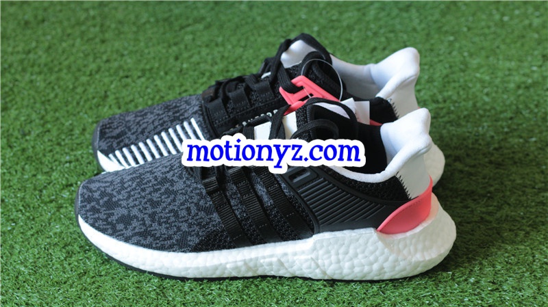 Real Boost Adidas EQT Support 93/17 Boost Black